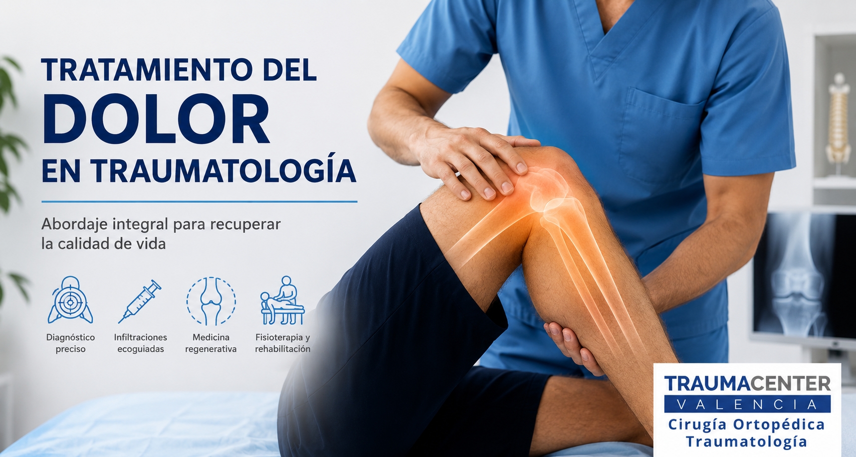 Tratamiento del dolor en traumatología: abordaje integral para recuperar la calidad de vida